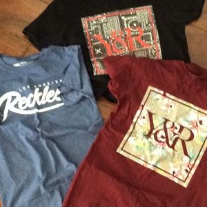 Men's young and reckless shirts